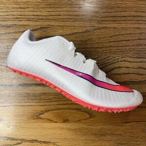Nike Zoom Ja Fly 3 White Multicolor Track Field Spikes Women's Size 9 NEW